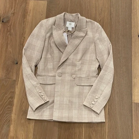 House of Harlow Plaid Blazer - Picture 1 of 6